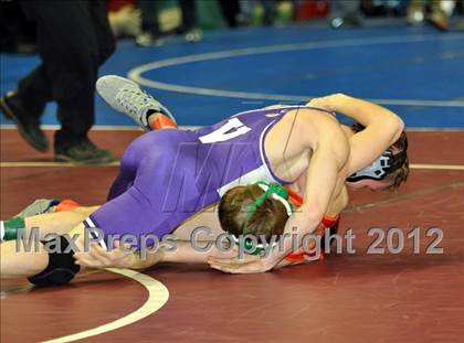 Thumbnail 2 in  2012 NYSPHSAA Boys Wrestling Championships (D2 - Quarterfinals) photogallery.