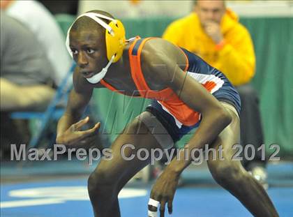 Thumbnail 3 in  2012 NYSPHSAA Boys Wrestling Championships (D2 - Quarterfinals) photogallery.