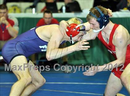Thumbnail 3 in  2012 NYSPHSAA Boys Wrestling Championships (D2 - Quarterfinals) photogallery.