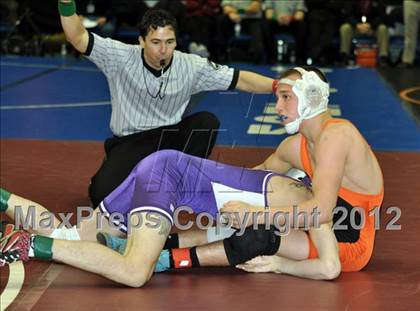 Thumbnail 2 in  2012 NYSPHSAA Boys Wrestling Championships (D2 - Quarterfinals) photogallery.