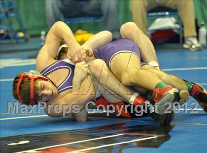 Thumbnail 1 in  2012 NYSPHSAA Boys Wrestling Championships (D2 - Quarterfinals) photogallery.