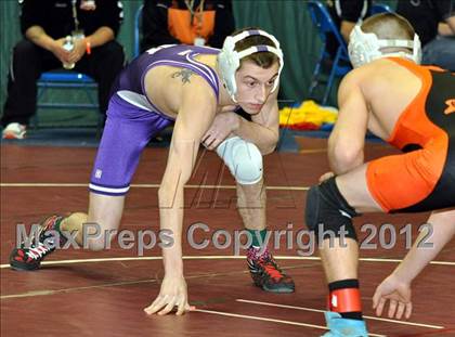 Thumbnail 1 in  2012 NYSPHSAA Boys Wrestling Championships (D2 - Quarterfinals) photogallery.