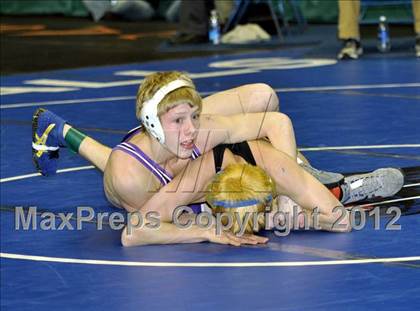 Thumbnail 3 in  2012 NYSPHSAA Boys Wrestling Championships (D2 - Quarterfinals) photogallery.
