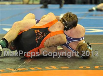 Thumbnail 3 in  2012 NYSPHSAA Boys Wrestling Championships (D2 - Quarterfinals) photogallery.