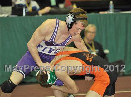 Thumbnail 3 in  2012 NYSPHSAA Boys Wrestling Championships (D2 - Quarterfinals) photogallery.