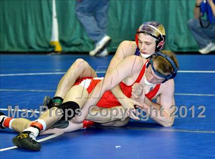 Thumbnail 2 in  2012 NYSPHSAA Boys Wrestling Championships (D2 - Quarterfinals) photogallery.