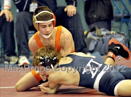 Thumbnail 2 in  2012 NYSPHSAA Boys Wrestling Championships (D2 - Quarterfinals) photogallery.