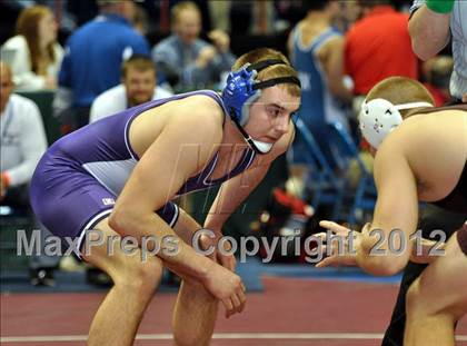 Thumbnail 1 in  2012 NYSPHSAA Boys Wrestling Championships (D2 - Quarterfinals) photogallery.