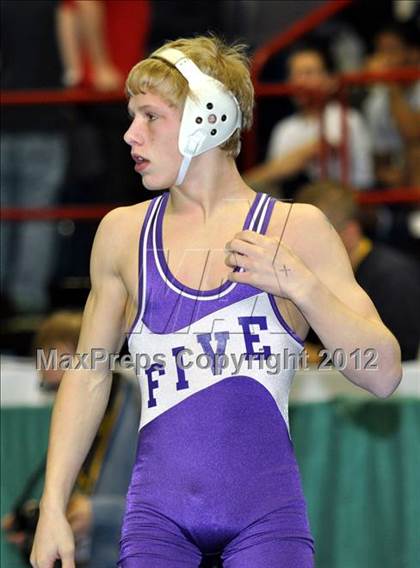 Thumbnail 2 in  2012 NYSPHSAA Boys Wrestling Championships (D2 - Quarterfinals) photogallery.