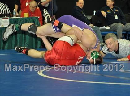 Thumbnail 2 in  2012 NYSPHSAA Boys Wrestling Championships (D2 - Quarterfinals) photogallery.