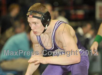 Thumbnail 1 in  2012 NYSPHSAA Boys Wrestling Championships (D2 - Quarterfinals) photogallery.