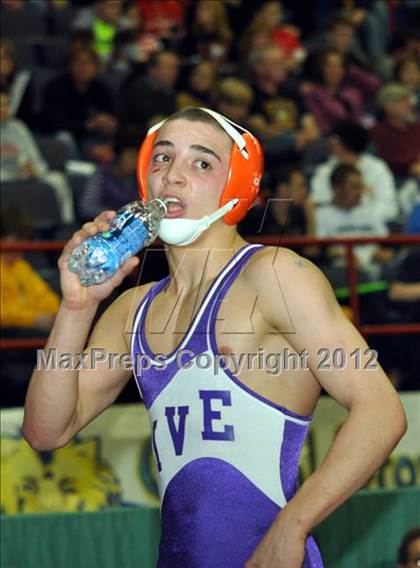 Thumbnail 1 in  2012 NYSPHSAA Boys Wrestling Championships (D2 - Quarterfinals) photogallery.