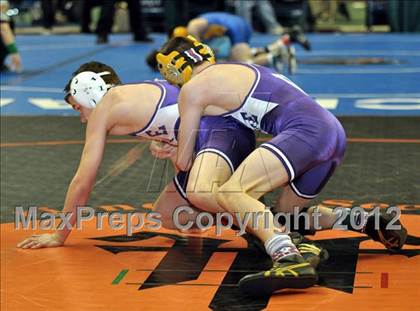 Thumbnail 1 in  2012 NYSPHSAA Boys Wrestling Championships (D2 - Quarterfinals) photogallery.