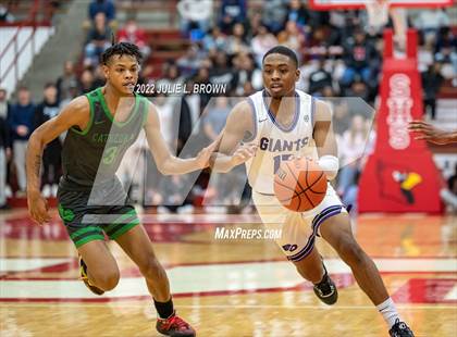 Thumbnail 1 in Cathedral vs. Ben Davis (Forum Tipoff Classic) photogallery.