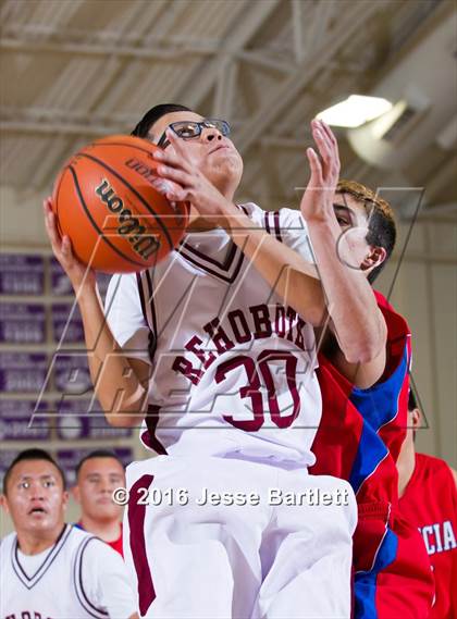 Thumbnail 2 in Rehoboth Christian vs Estancia (Lion Basketball Classic) photogallery.