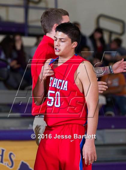 Thumbnail 2 in Rehoboth Christian vs Estancia (Lion Basketball Classic) photogallery.