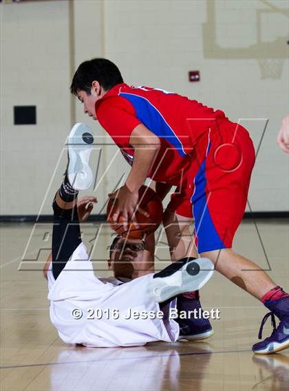 Thumbnail 2 in Rehoboth Christian vs Estancia (Lion Basketball Classic) photogallery.