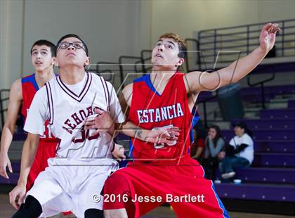 Thumbnail 1 in Rehoboth Christian vs Estancia (Lion Basketball Classic) photogallery.