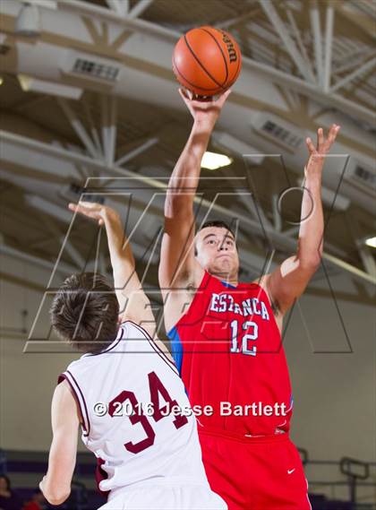 Thumbnail 1 in Rehoboth Christian vs Estancia (Lion Basketball Classic) photogallery.