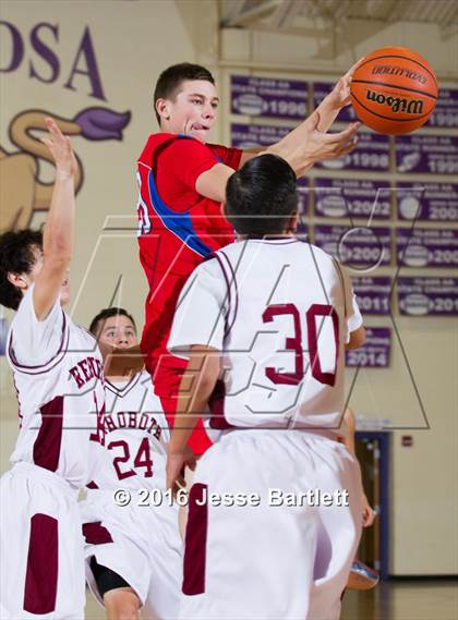 Thumbnail 2 in Rehoboth Christian vs Estancia (Lion Basketball Classic) photogallery.