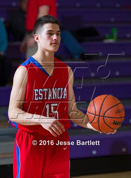 Thumbnail 1 in Rehoboth Christian vs Estancia (Lion Basketball Classic) photogallery.