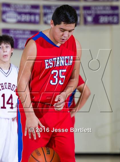 Thumbnail 3 in Rehoboth Christian vs Estancia (Lion Basketball Classic) photogallery.