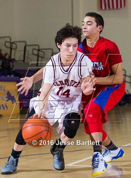 Thumbnail 3 in Rehoboth Christian vs Estancia (Lion Basketball Classic) photogallery.