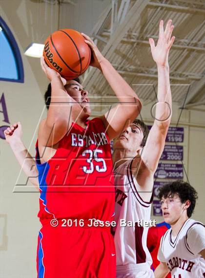 Thumbnail 1 in Rehoboth Christian vs Estancia (Lion Basketball Classic) photogallery.