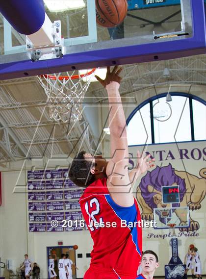 Thumbnail 3 in Rehoboth Christian vs Estancia (Lion Basketball Classic) photogallery.