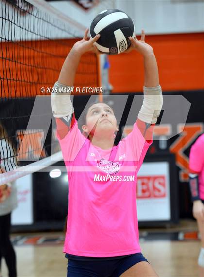Thumbnail 2 in Taylor vs Pine Ridge (Pink Blast Tournament at Spruce Creek) photogallery.