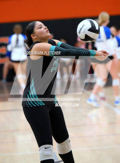 Thumbnail 1 in Taylor vs Pine Ridge (Pink Blast Tournament at Spruce Creek) photogallery.