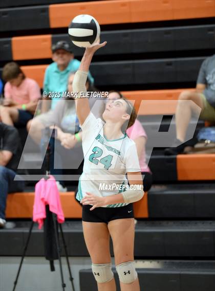 Thumbnail 2 in Taylor vs Pine Ridge (Pink Blast Tournament at Spruce Creek) photogallery.