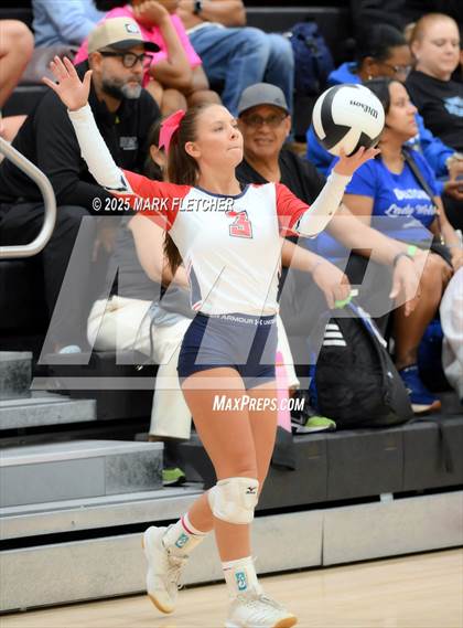 Thumbnail 3 in Taylor vs Pine Ridge (Pink Blast Tournament at Spruce Creek) photogallery.