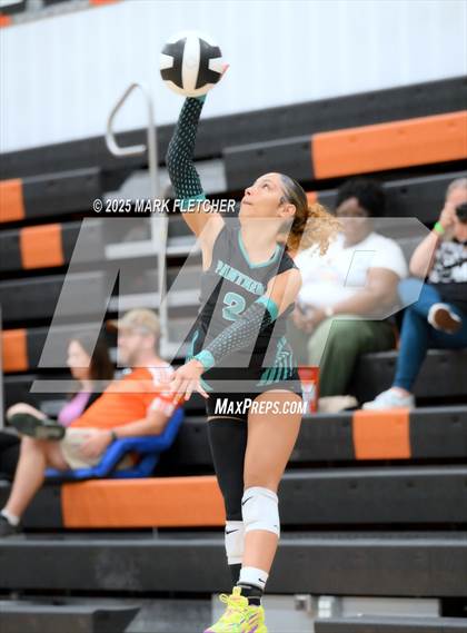 Thumbnail 2 in Taylor vs Pine Ridge (Pink Blast Tournament at Spruce Creek) photogallery.