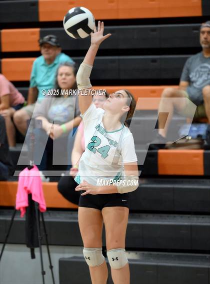 Thumbnail 1 in Taylor vs Pine Ridge (Pink Blast Tournament at Spruce Creek) photogallery.