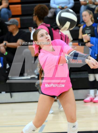 Thumbnail 3 in Taylor vs Pine Ridge (Pink Blast Tournament at Spruce Creek) photogallery.