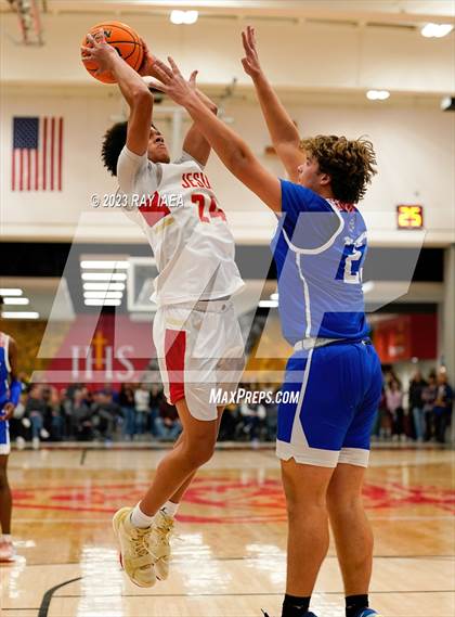 Thumbnail 3 in Christian Brothers @ Jesuit (Holy Hoops) photogallery.