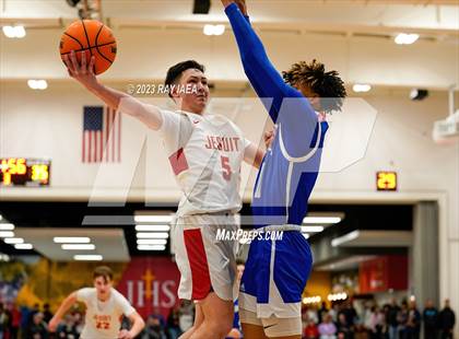 Thumbnail 2 in Christian Brothers @ Jesuit (Holy Hoops) photogallery.