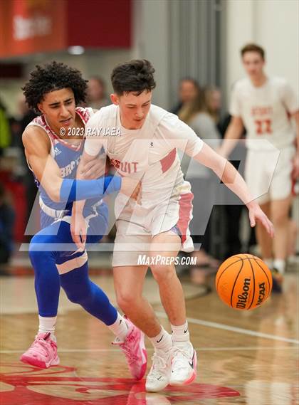 Thumbnail 3 in Christian Brothers @ Jesuit (Holy Hoops) photogallery.