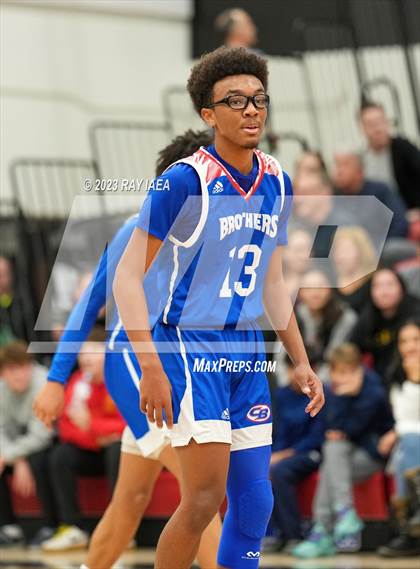 Thumbnail 2 in Christian Brothers @ Jesuit (Holy Hoops) photogallery.