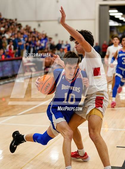 Thumbnail 2 in Christian Brothers @ Jesuit (Holy Hoops) photogallery.