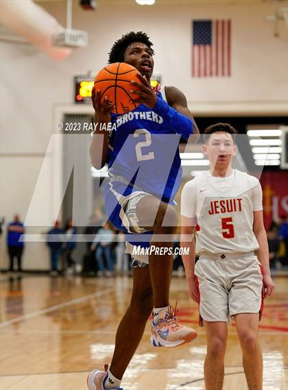 Thumbnail 1 in Christian Brothers @ Jesuit (Holy Hoops) photogallery.