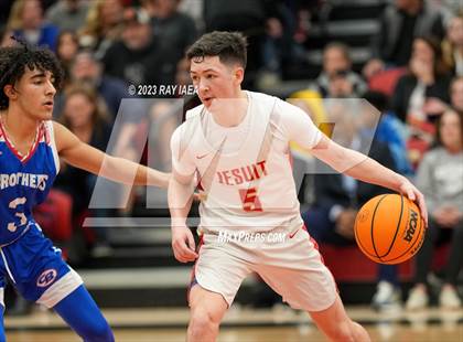 Thumbnail 1 in Christian Brothers @ Jesuit (Holy Hoops) photogallery.