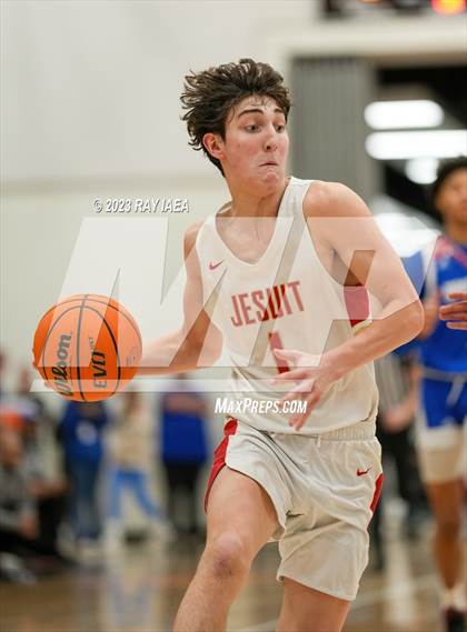Thumbnail 1 in Christian Brothers @ Jesuit (Holy Hoops) photogallery.