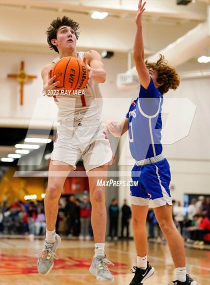 Thumbnail 1 in Christian Brothers @ Jesuit (Holy Hoops) photogallery.
