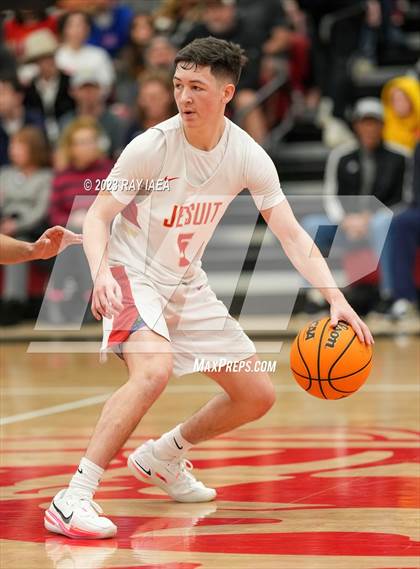 Thumbnail 2 in Christian Brothers @ Jesuit (Holy Hoops) photogallery.