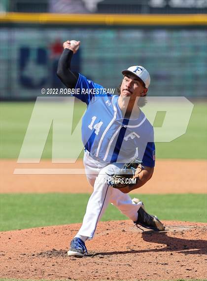 Thumbnail 1 in Friendswood vs. Mansfield Legacy (UIL 5A Baseball Semifinal) photogallery.