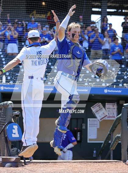 Thumbnail 3 in Friendswood vs. Mansfield Legacy (UIL 5A Baseball Semifinal) photogallery.