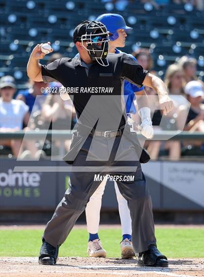 Thumbnail 3 in Friendswood vs. Mansfield Legacy (UIL 5A Baseball Semifinal) photogallery.