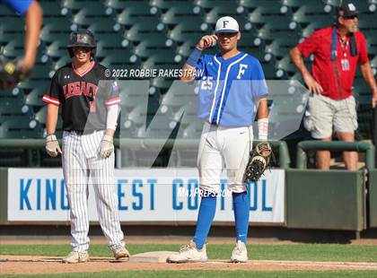 Thumbnail 1 in Friendswood vs. Mansfield Legacy (UIL 5A Baseball Semifinal) photogallery.